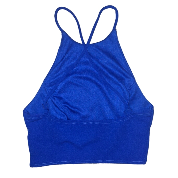 B. Darlin 2-Piece Semi-Formal Blue Floral Dress - Juniors Size 1/2 - Picture 6 of 12